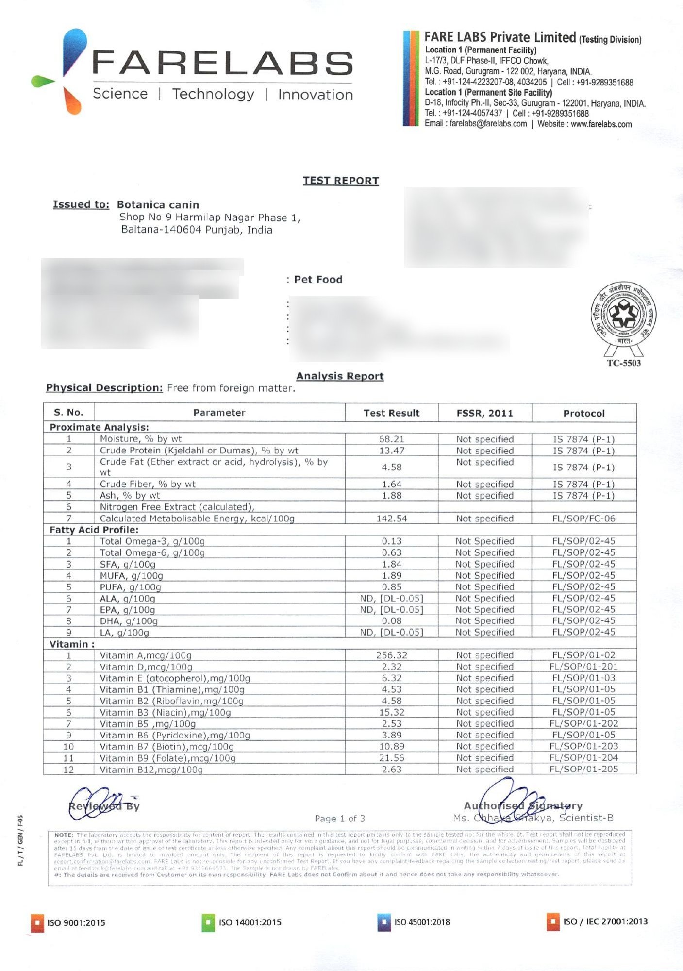 Lab report page 1 of 4
